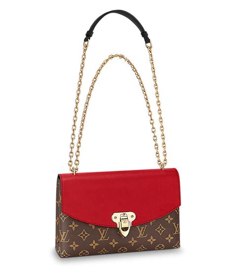 louis vuitton red plastic bag